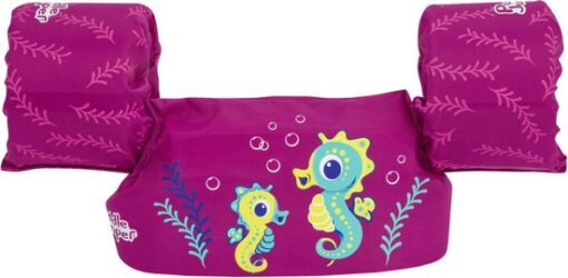 Bestway Puddle Jumper Zeepaardjes - Verstelbare zwembandjes voor kinderen - Draagkracht 15 - 30 kg - Maat one size