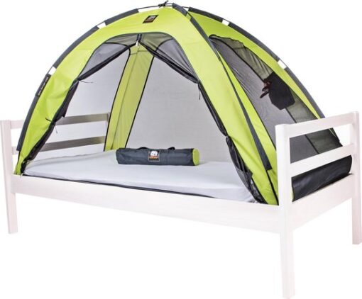 Deryan Bedtent Klamboe - 200x90cm - Hoogste kwaliteit Muggennet Muskietennet 1mm gaas - Lemon