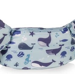 HappySwimmer® - Puddle jumper zwembandjes/zwemvest voor peuters en kleuters met Walvis print