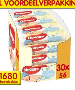 Huggies - Pure - Billendoekjes - 1680 babydoekjes - 30 x 56