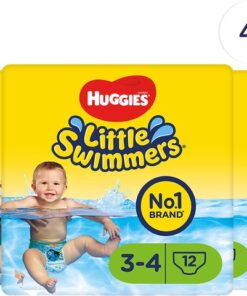 Huggies Little Swimmers - zwemluiers - maat 3/4 - (7 tot 15 kg) - voordeelverpakking - 144 stuks (12x12)