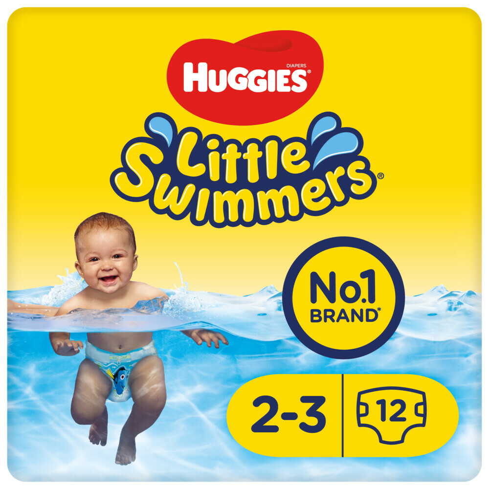 Huggies Little Swimmers maat 2-3 (3-8 kg) 12 stuks