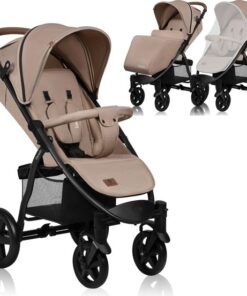 Lionelo Annet Plus - Kinderwagen 2in1 - inklapsysteem - XXL dakje - tot 22 kg