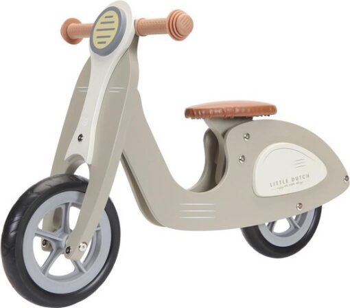 Little Dutch Houten Loopscooter Olive