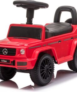 Mercedes G350 - Loopauto - 0 tot 3 jaar - Geluidseffecten - Rugsteun - Opbergvlak - Zithoogte 24 cm - Rood