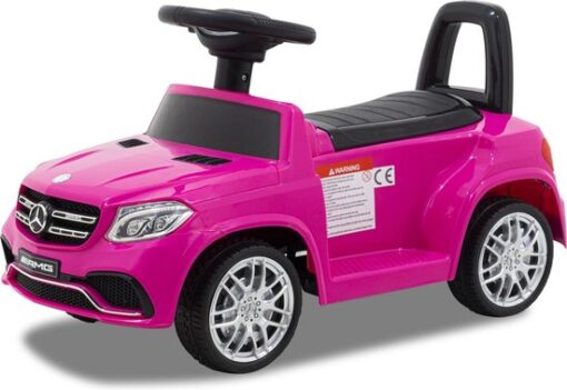 Mercedes GLS63 Elektrische Loopauto - Accu Auto - Sterke Accu - Afstandbediening - Roze