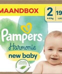 Pampers - Harmonie - Maat 2 - Maandbox - 192 stuks - 4/8 KG