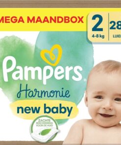 Pampers - Harmonie - Maat 2 - Mega Maandbox - 288 stuks - 4/8 KG