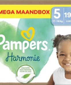 Pampers - Harmonie - Maat 5 - Mega Maandbox - 198 stuks - 11/16 KG