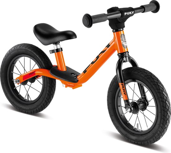 Puky Loopfiets in Aluminium in oranje