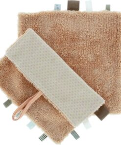 Snoozebaby Organisch Knuffeldoekje Milky Rust - 25x25 cm