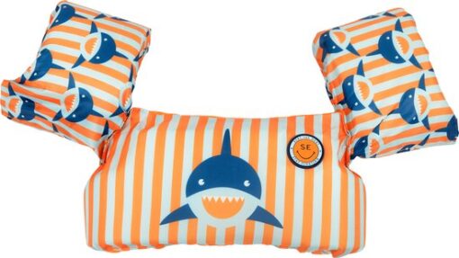 Swim Essentials - Puddle Jumper Zwemvest - Oranje/Blauw Haaien - 2-6 jaar - 15-30 kg