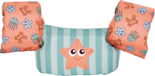 Swim Essentials - Puddle Jumper Zwemvest - Roze/Blauw Zeedieren - 2-6 jaar - 15-30 kg