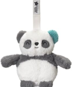 Tommee Tippee Grofriend - Pippo de Panda- oplaadbare minislaaptrainer voor op reis - baby slaaphulp - met geluiden en slaapliedjes - intelligente CrySensor-technologie