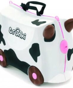 Trunki Ride-On Koe Frieda - Kinderkoffer - 46 cm - Wit