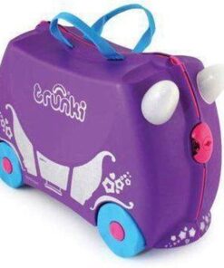 Trunki Ride-On Penelope Kinderkoffer - 46 cm - Paars