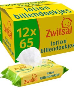 Zwitsal - Billendoekjes Lotion - 12 x 65 - 780 babydoekjes