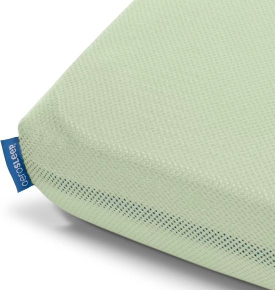 Hoeslaken Ledikant Aerosleep 60x120 Olive