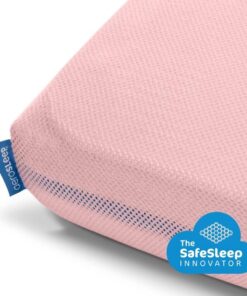 AeroSleep® hoeslaken - bed - 120 x 60 cm - roze