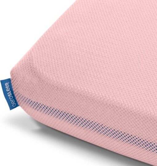 AeroSleep® SafeSleep - hoeslaken - wieg - 90 x 40 cm - roze