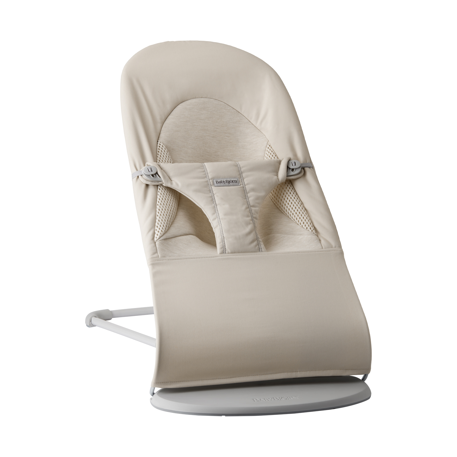 BabyBjörn Balance Soft Jersey Wipstoel - Geweven - Lichtbeige