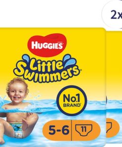 Huggies Little Swimmers - zwemluiers - maat 5/6 - (12 tot 18 kg) - voordeelverpakking - 66 stuks (6x11)