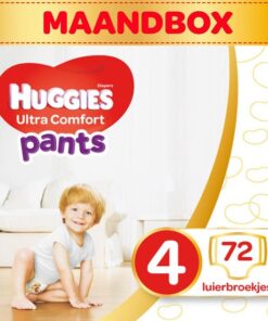 Huggies luierbroekjes - Maat 4 - (9 tot 14 kg) - 72 stuks - Voordeelbox