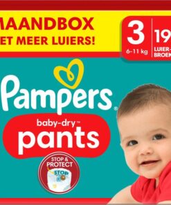 Pampers - Baby Dry Pants - Maat 3 - Maandbox - 192 luierbroekjes