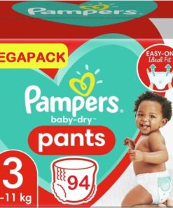 Pampers - Baby Dry Pants - Maat 3 - Megapack - 94 stuks - 6/11KG