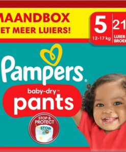 Pampers - Baby Dry Pants - Maat 5 - Maandbox - 216 stuks - 12/17KG