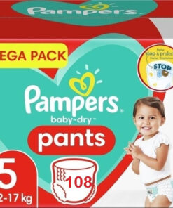 Pampers - Baby Dry Pants - Maat 5 - Megapack - 108 stuks - 12/17KG