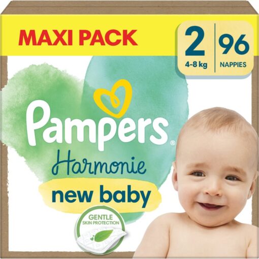 Pampers Harmonie Size 2 wegwerpluiers 4-8 kg 96 st