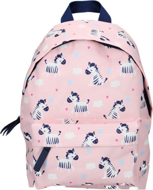 Rugzak Best Buddy Zebra - Roze - 31cm - 8L - Junior - Backpack - Prêt