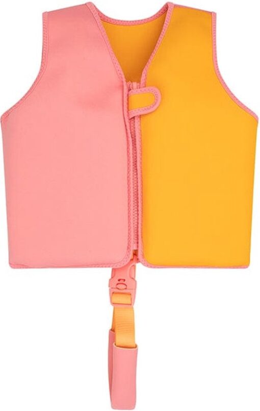 Swim Essentials Zwemvest Kind - Oranje Roze - 18-30 kg - 3-6 jaar