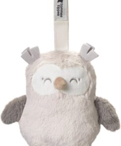 Tommee Tippee Grofriend - Ollie de Uil- oplaadbare minislaaptrainer voor op reis - baby slaaphulp - met geluiden en slaapliedjes - intelligente CrySensor-technologie