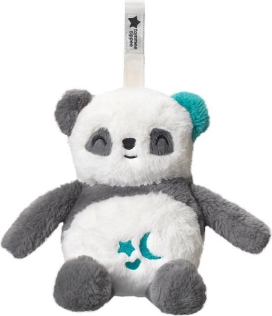 Tommee Tippee Pippo de Panda Deluxe-slaaptrainer - met licht en geluid voor Baby's en Peuters - met CrySensor - 6 geruststellende geluidjes - met nachtlampje